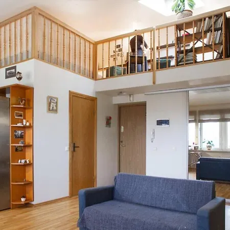 Penthouse With Great Panoramic View Apartament Wilno